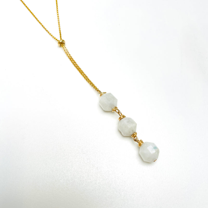 Moonstone Priestess Muse Necklace by ZEN