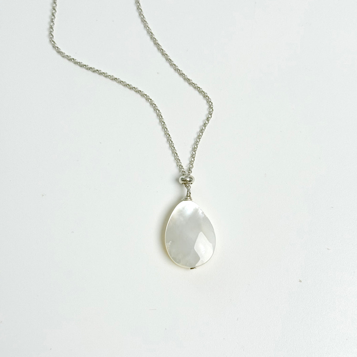 Mother of Pearl Haven Muse Necklace by ZEN