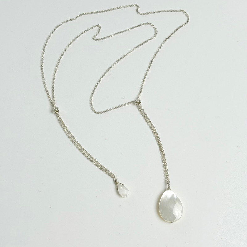 Mother of Pearl Haven Muse Necklace by ZEN