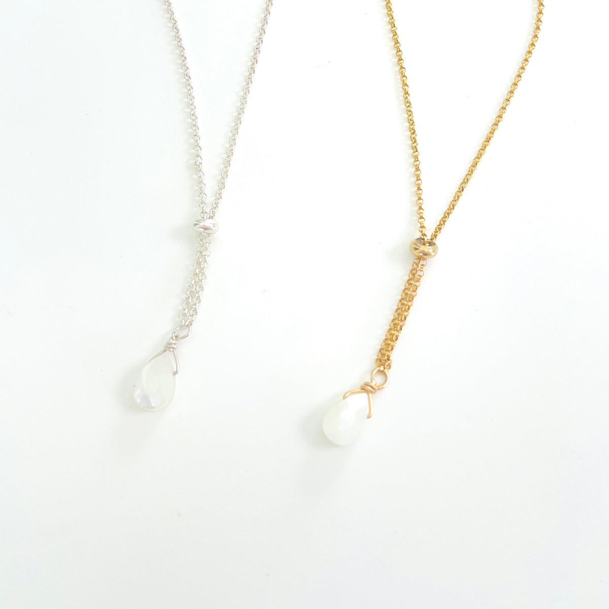 Mother of Pearl Haven Muse Necklace by ZEN