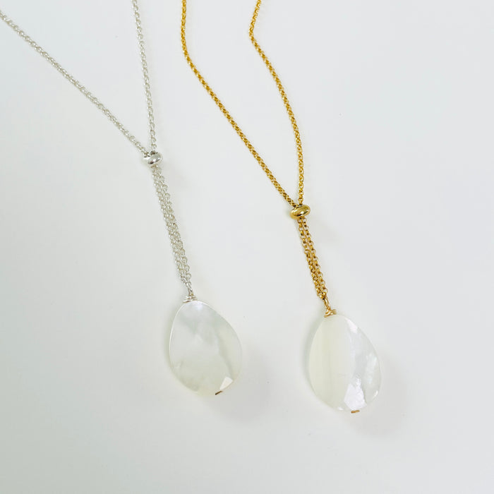Mother of Pearl Haven Muse Necklace by ZEN