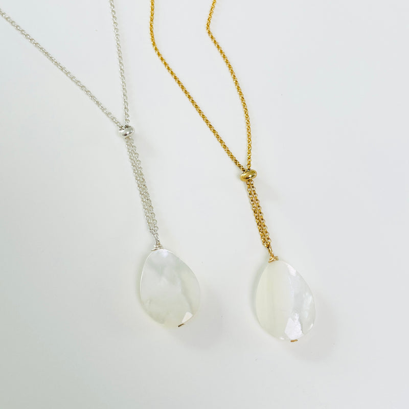 Mother of Pearl Haven Muse Necklace by ZEN