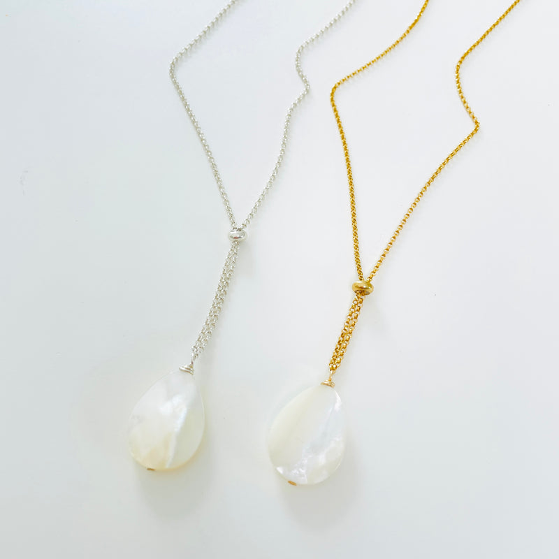 Mother of Pearl Haven Muse Necklace by ZEN