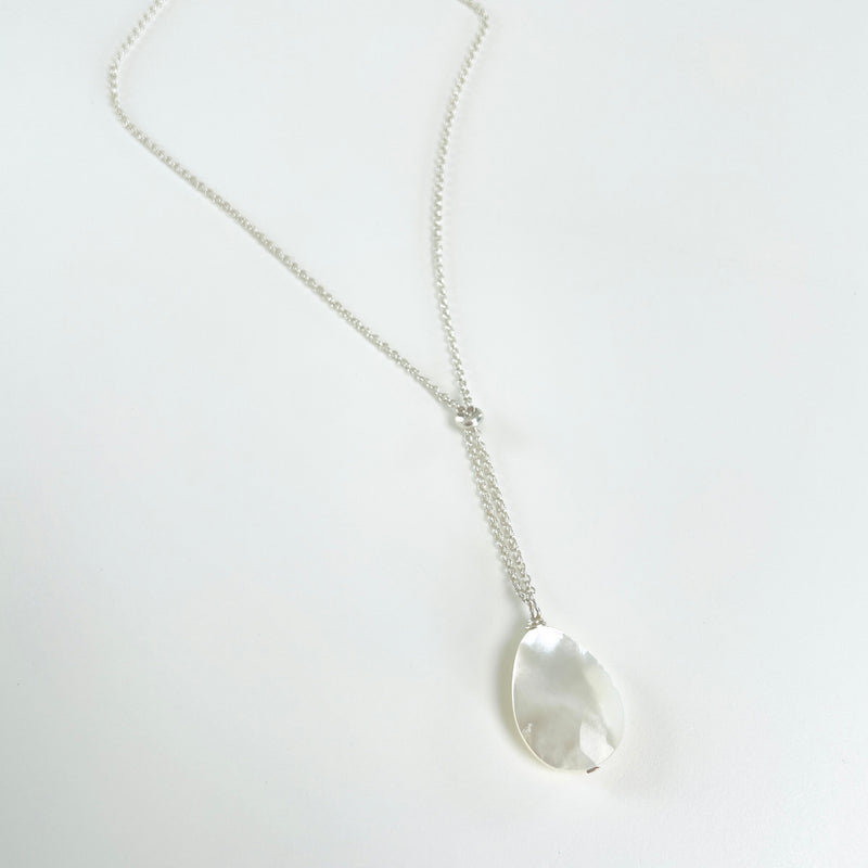 Mother of Pearl Haven Muse Necklace by ZEN