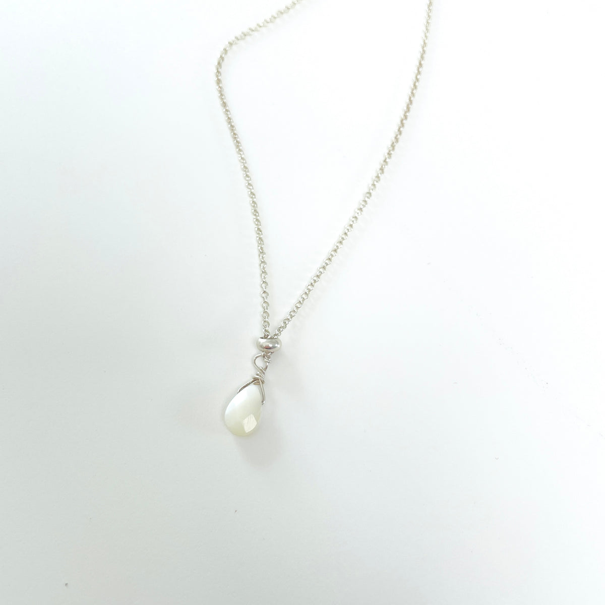 Mother of Pearl Haven Muse Necklace by ZEN