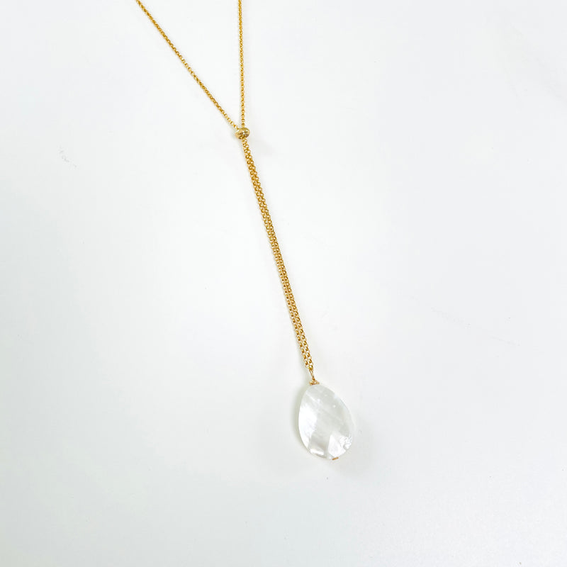 Mother of Pearl Haven Muse Necklace by ZEN