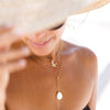 Mother of Pearl Haven Muse Necklace by ZEN