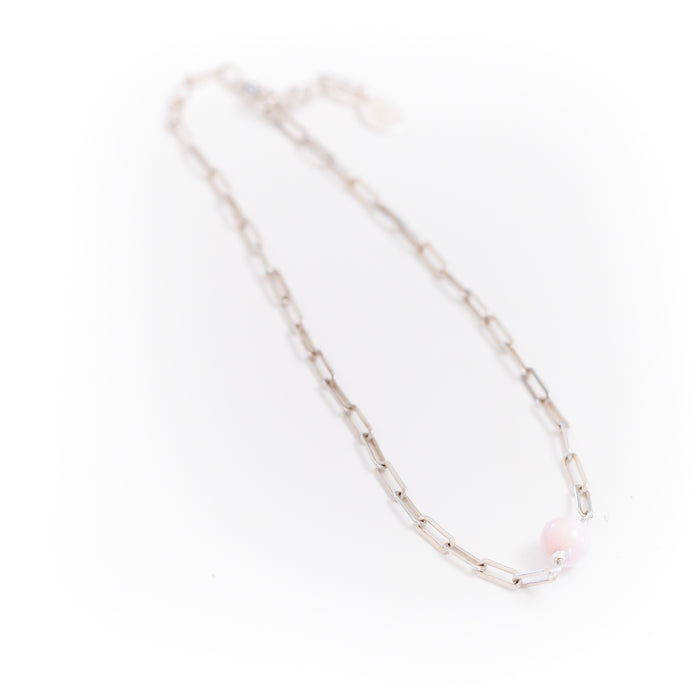Conch Shell Silvia Paperclip ZEN Anklet