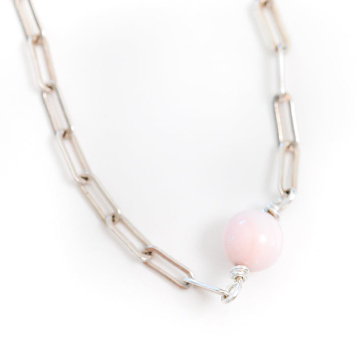 Conch Shell Silvia Paperclip ZEN Anklet
