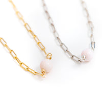 Conch Shell Silvia Paperclip ZEN Anklet