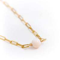 Conch Shell Goldie Paperclip ZEN Anklet
