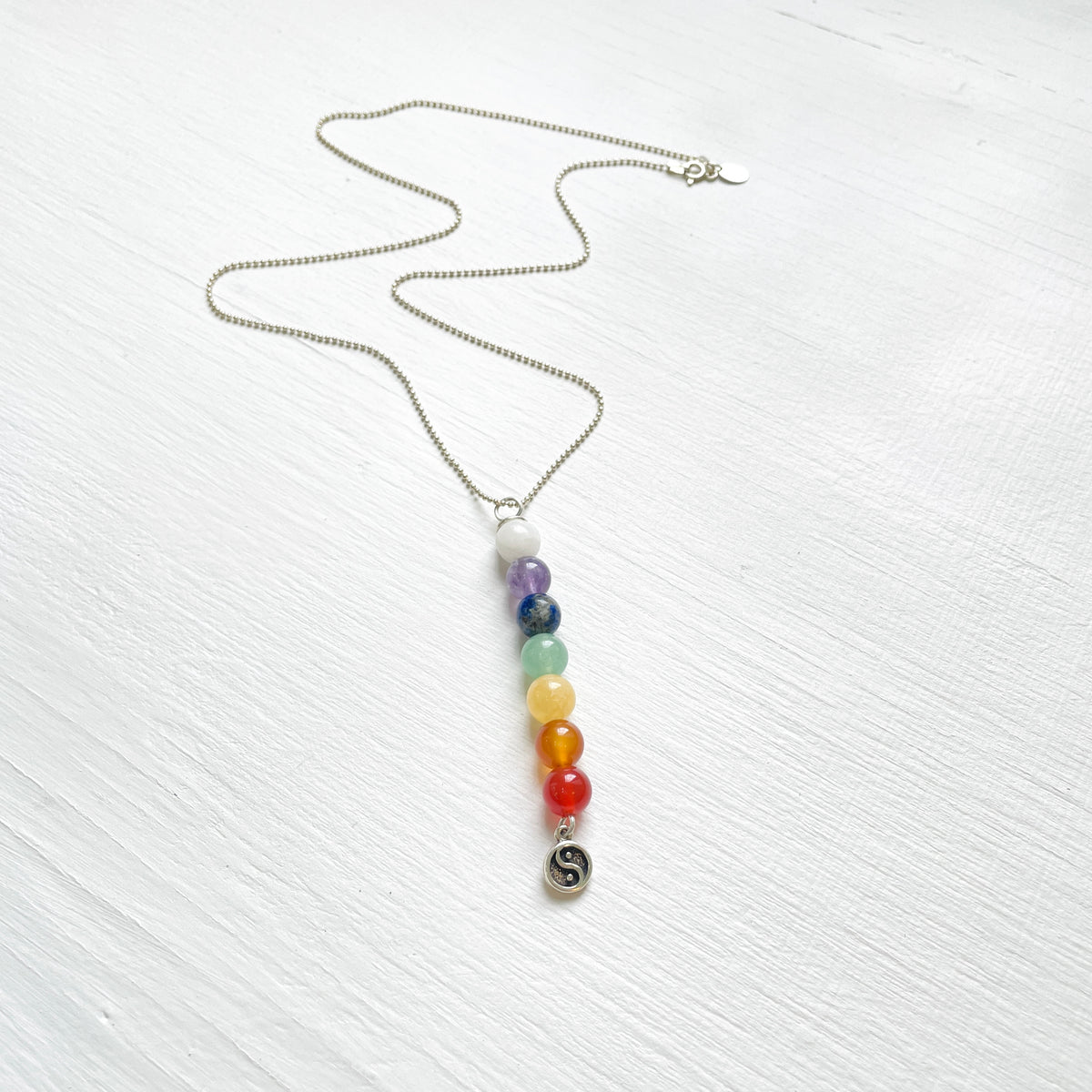 I Am Balanced Chakra Totem Necklace