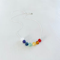 Find Your Balance Adjustable Chakra Necklace