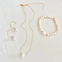 Focus on You Pearl & Conch Shell Bracelet