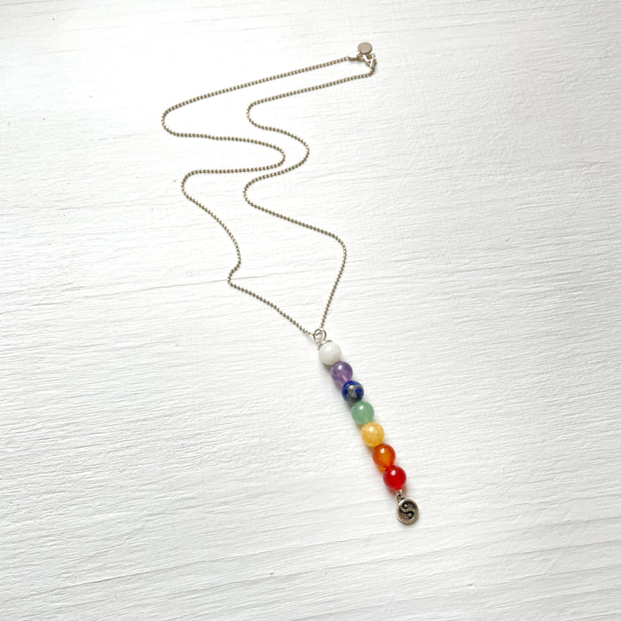 I Am Balanced Chakra Totem Necklace