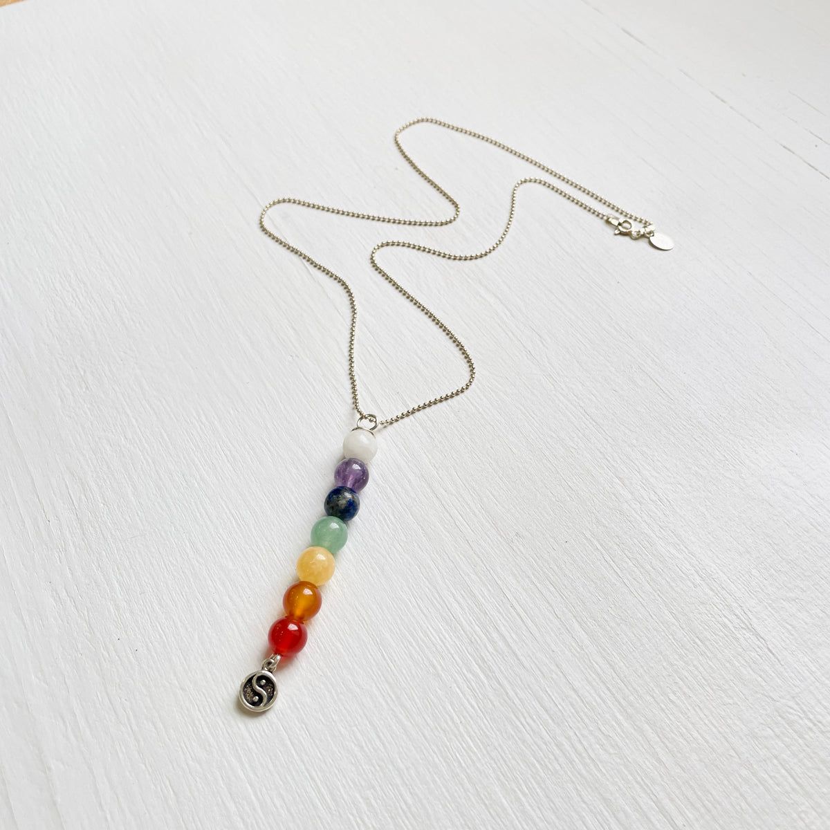 I Am Balanced Chakra Totem Necklace