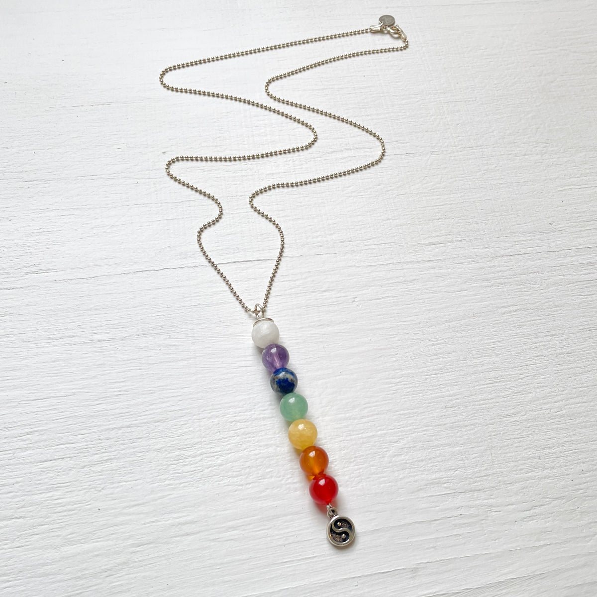 I Am Balanced Chakra Totem Necklace