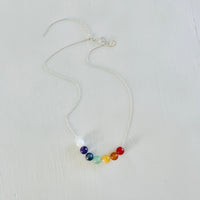 Find Your Balance Adjustable Chakra Necklace