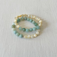 Be Blissed Out Amazonite ZEN Bracelet Stack