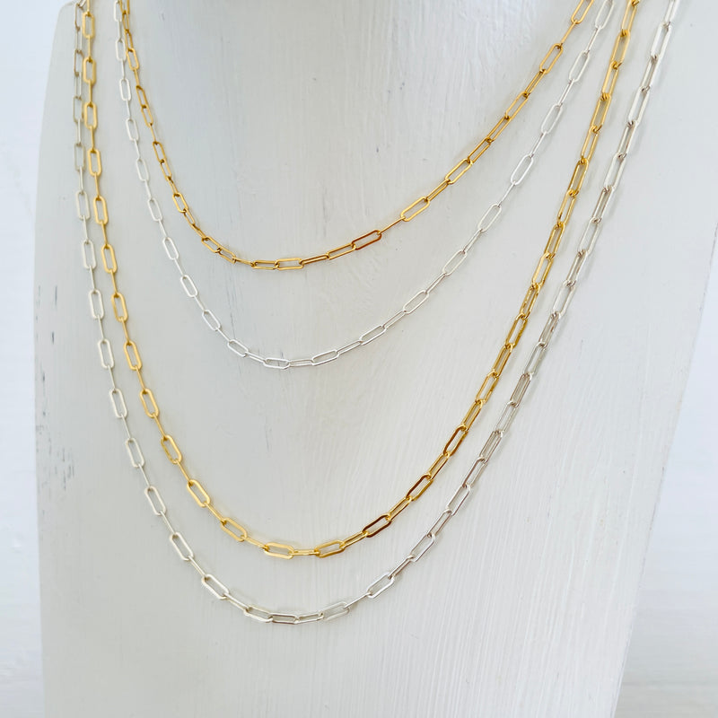 The Goldie Paperclip Chains