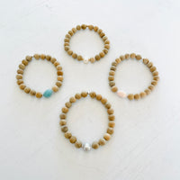 Mojo Conch Shell Sandalwood Bracelet