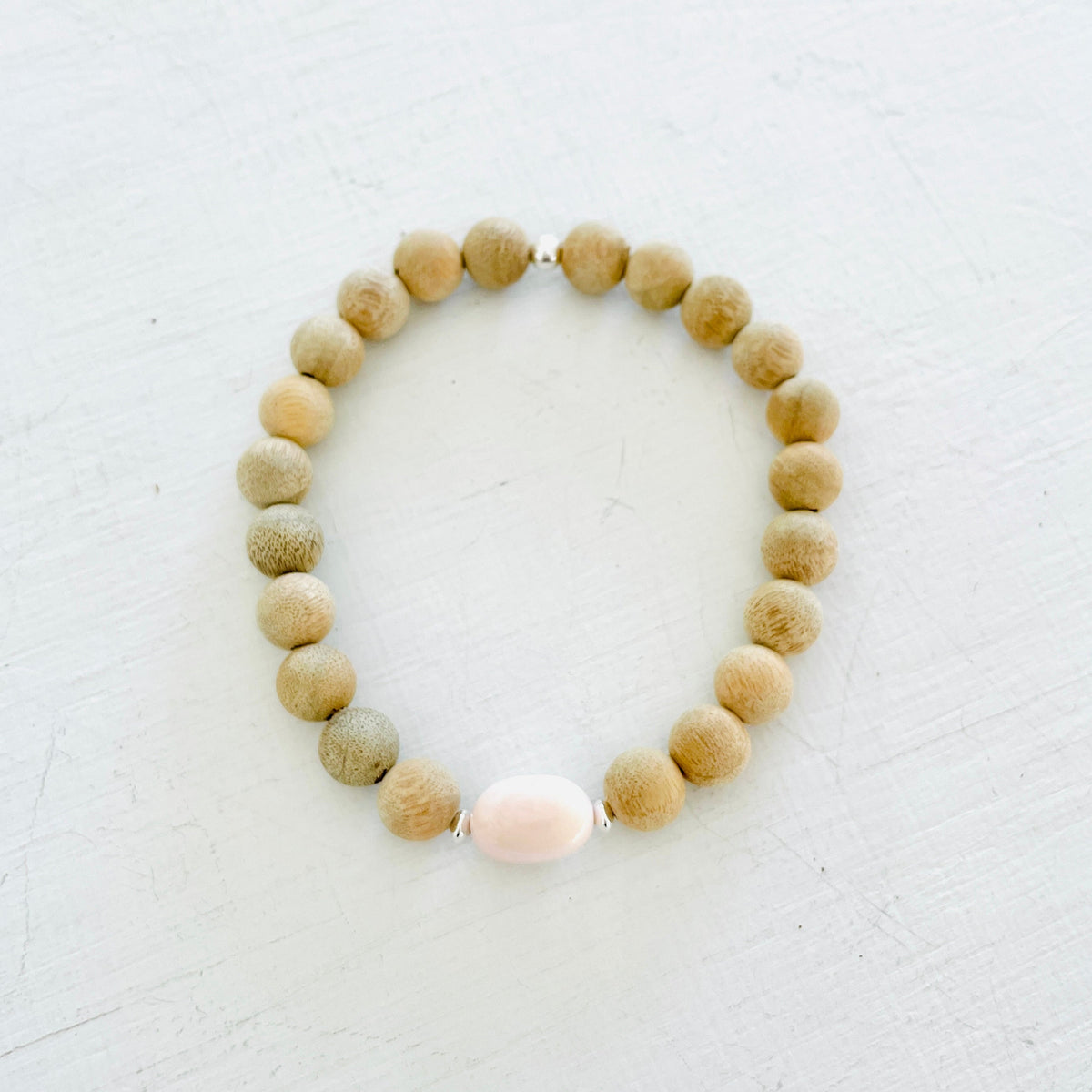 Mojo Conch Shell Sandalwood Bracelet
