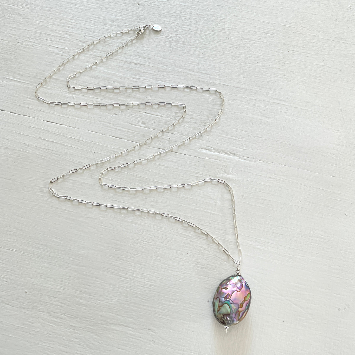 Make a Statement Abalone Necklace