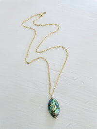 Make a Statement Abalone Necklace