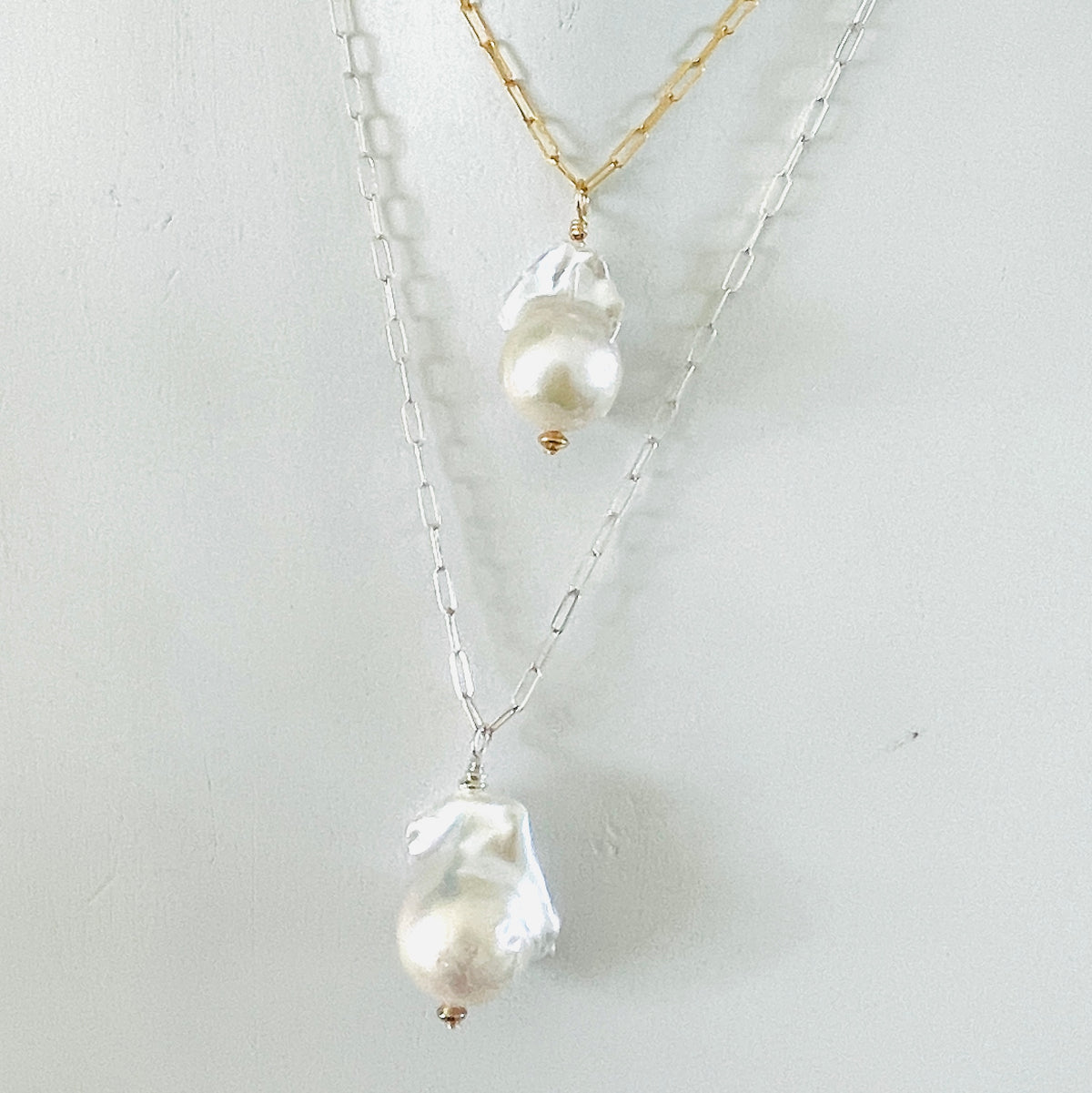 Baroque the Day Away Pearl Necklace