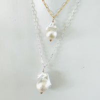 Baroque the Day Away Pearl Necklace