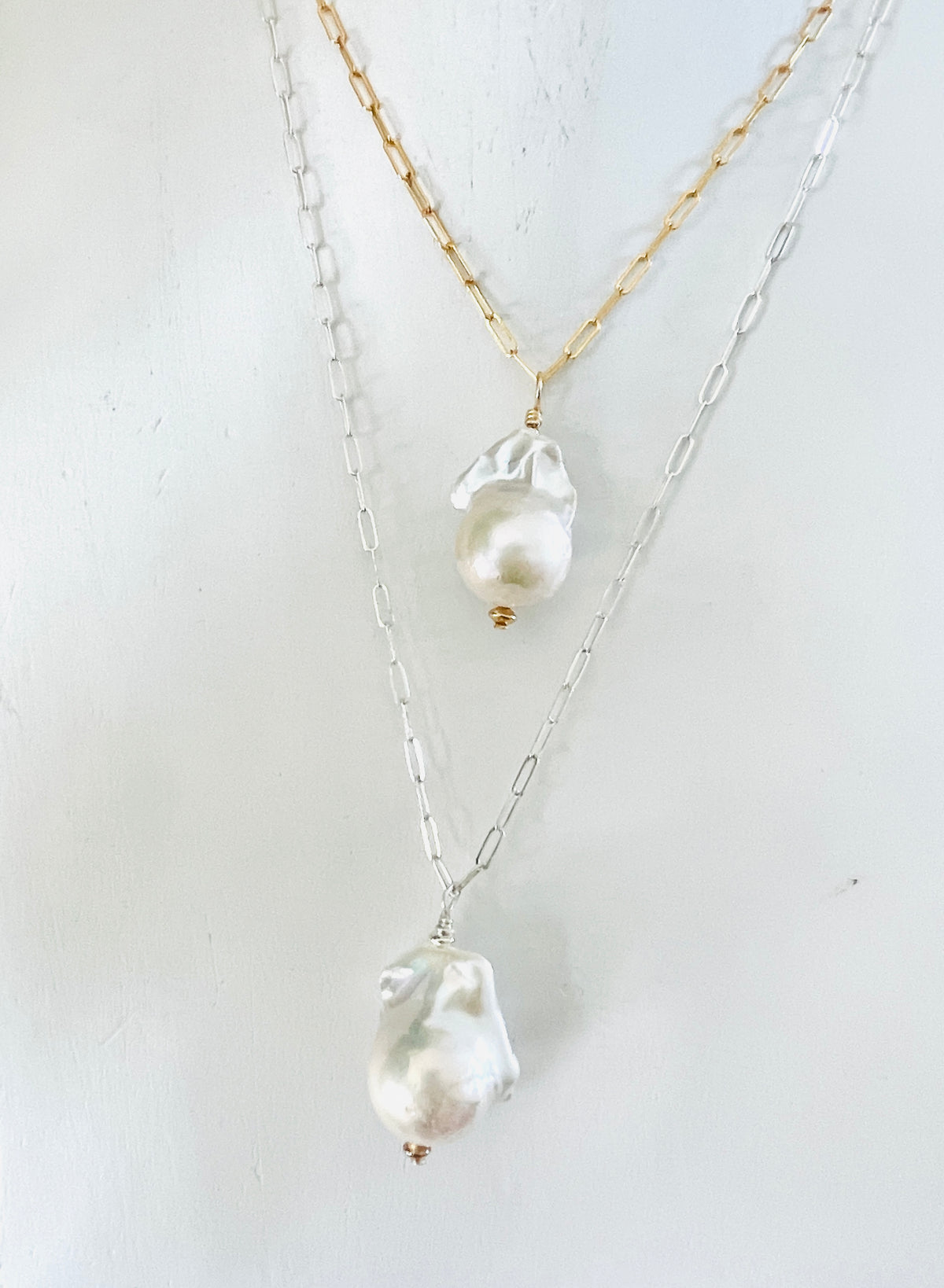 Baroque the Day Away Pearl Necklace