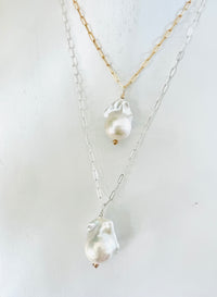 Baroque the Day Away Pearl Necklace