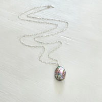 Make a Statement Abalone Necklace