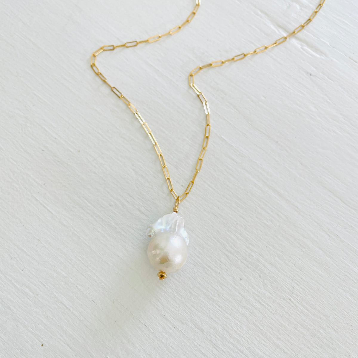 Baroque the Day Away Pearl Necklace