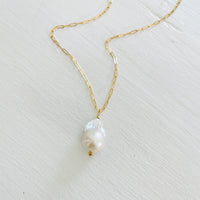 Baroque the Day Away Pearl Necklace