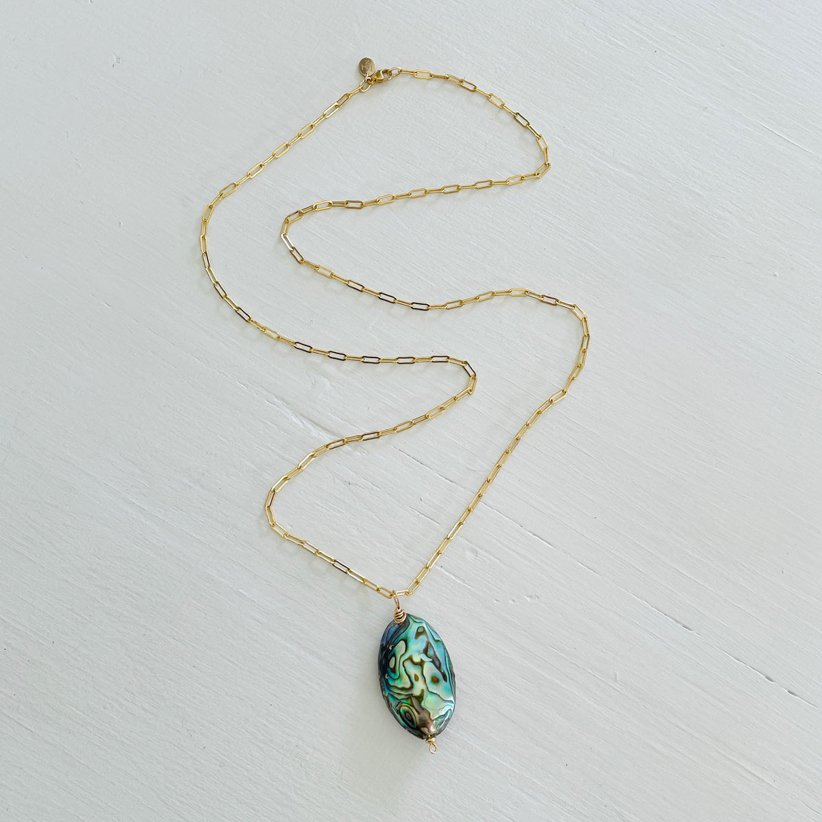 Make a Statement Abalone Necklace