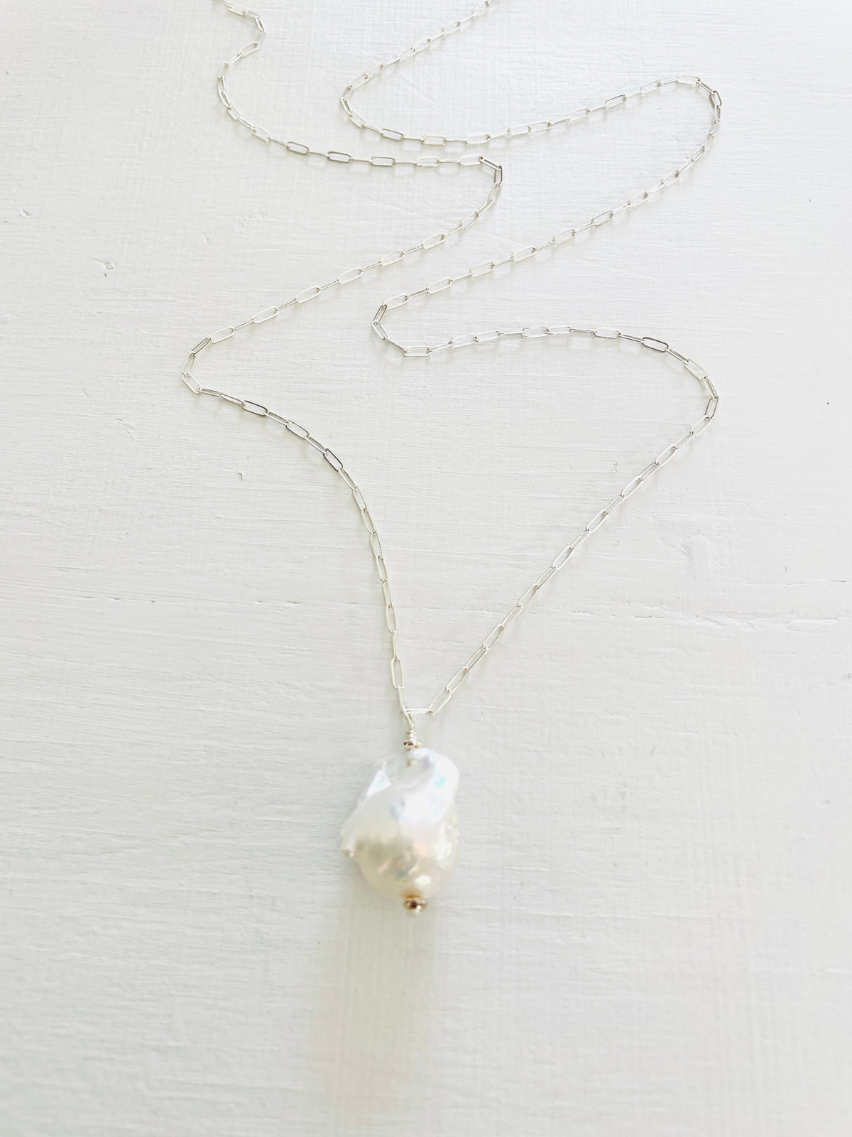 Baroque the Day Away Pearl Necklace