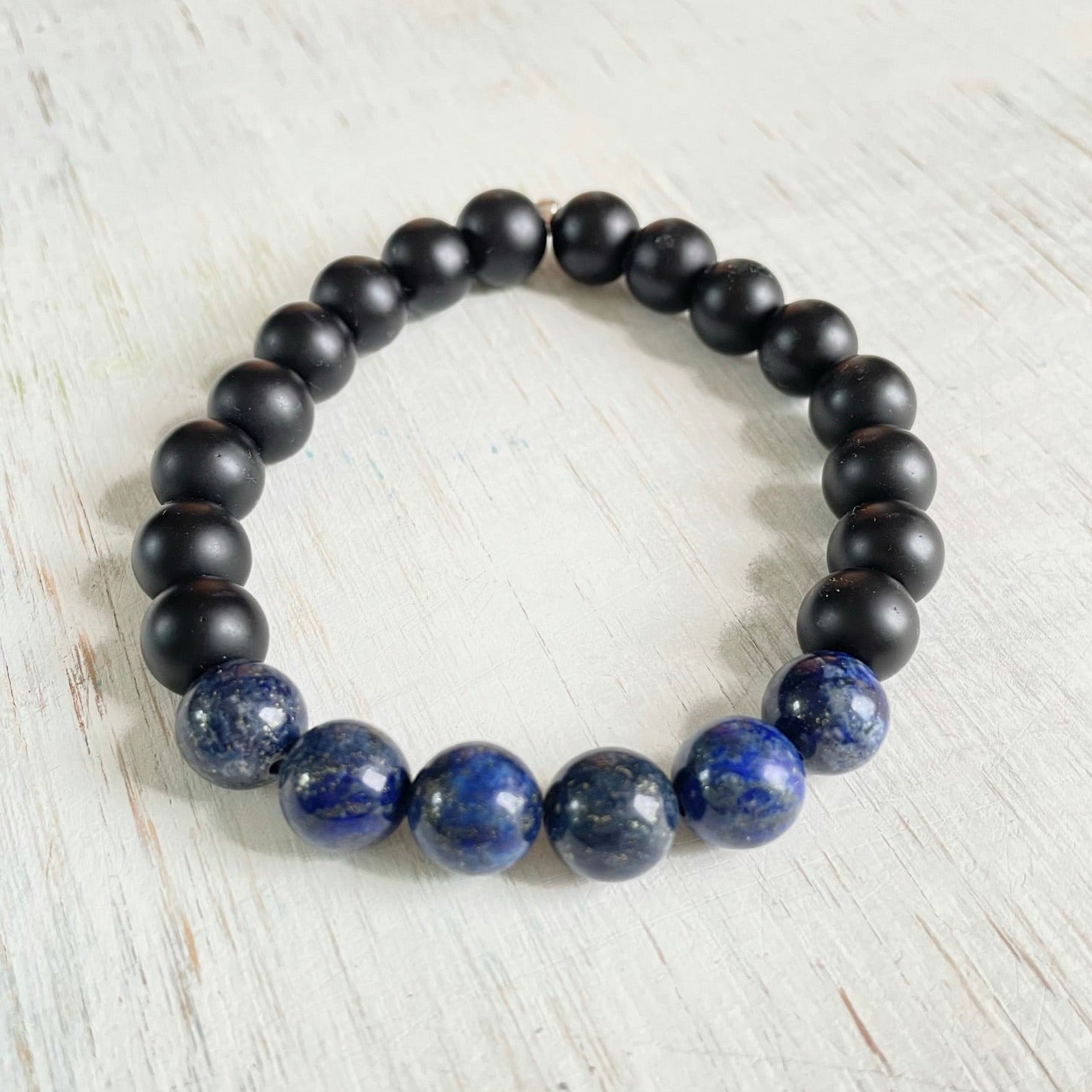 Truth of your Soul Lapis Lazuli & Onyx Bracelet – ZEN by